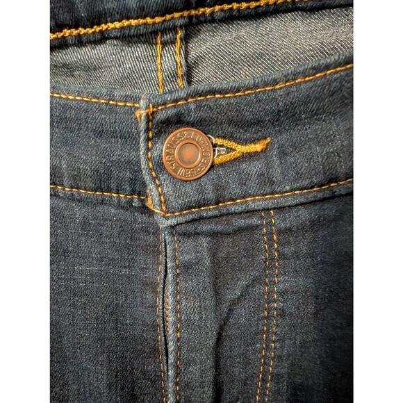 Levis Womens Dark Wash Classic Bootcut Denim Jeans Size 10 Casual Blue - Picture 3 of 11